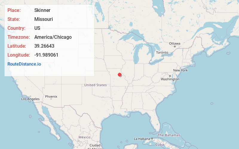 Map of Skinner