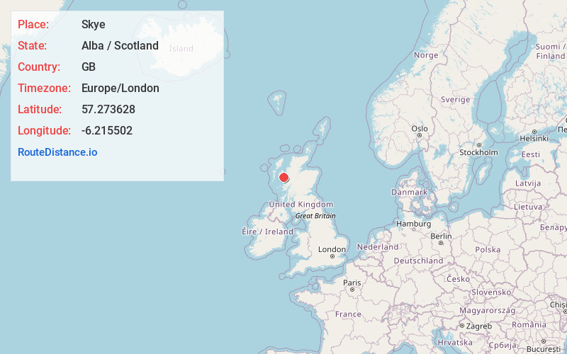 Map of Skye