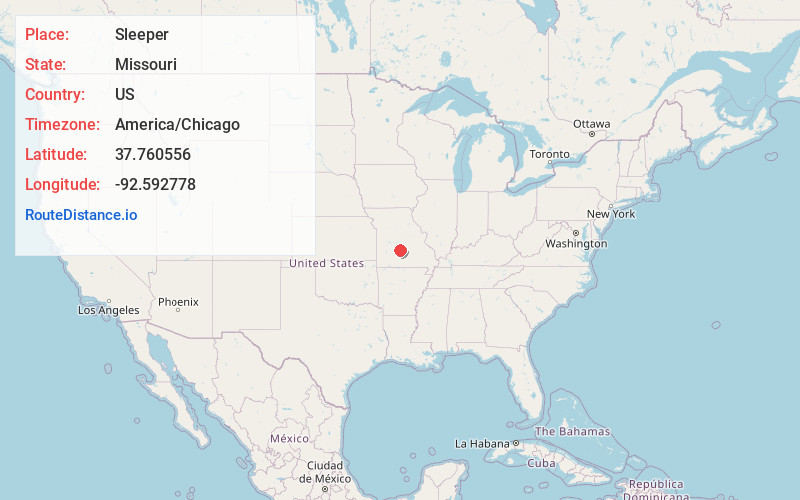 Map of Sleeper