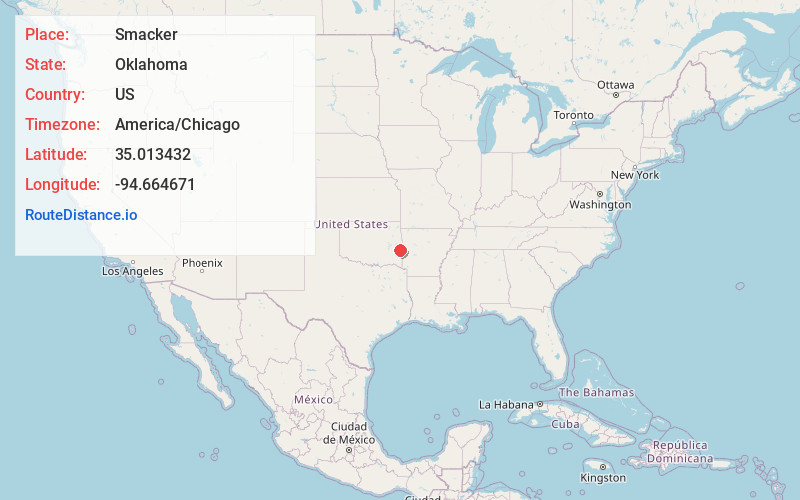 Map of Smacker