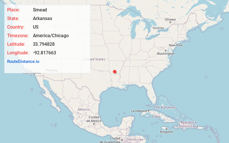 Map of Smead