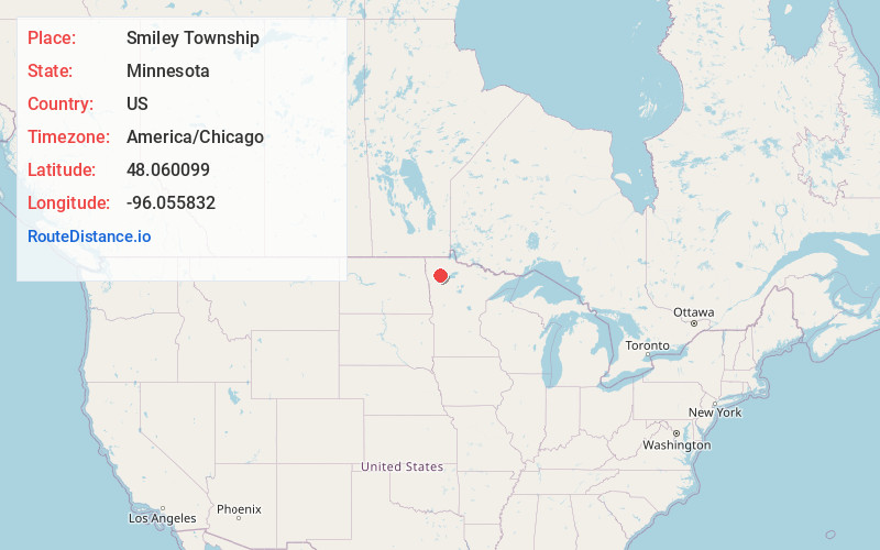 Map of Smiley Township