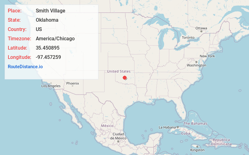 Map of Smith Village