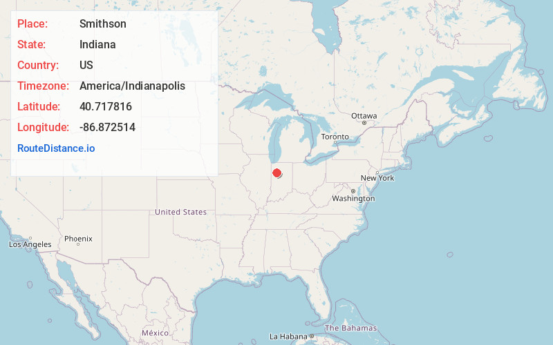 Map of Smithson