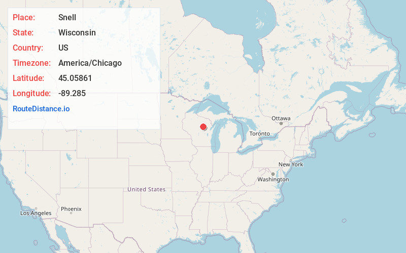 Map of Snell