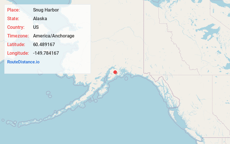 Map of Snug Harbor