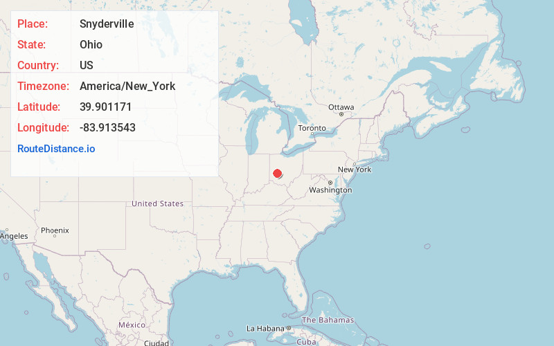 Map of Snyderville