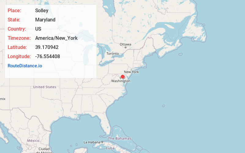 Map of Solley
