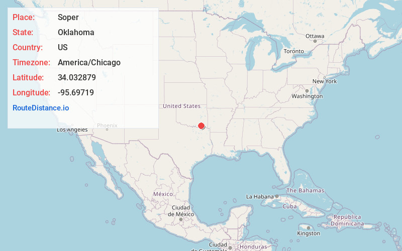Map of Soper