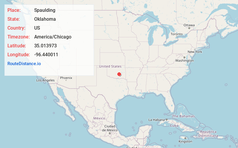 Map of Spaulding