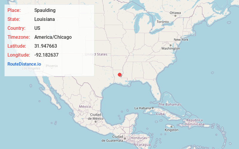 Map of Spaulding