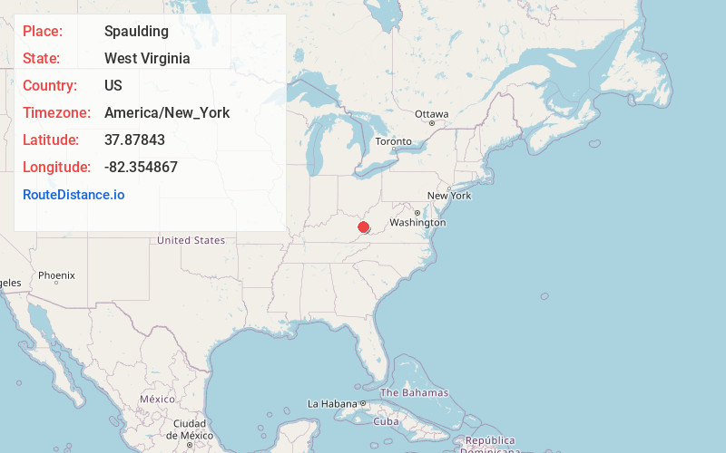 Map of Spaulding