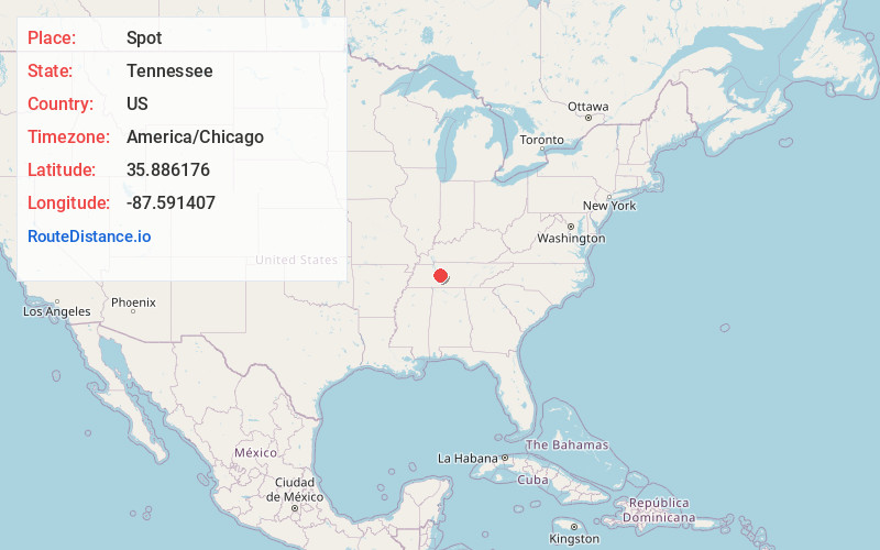Map of Spot