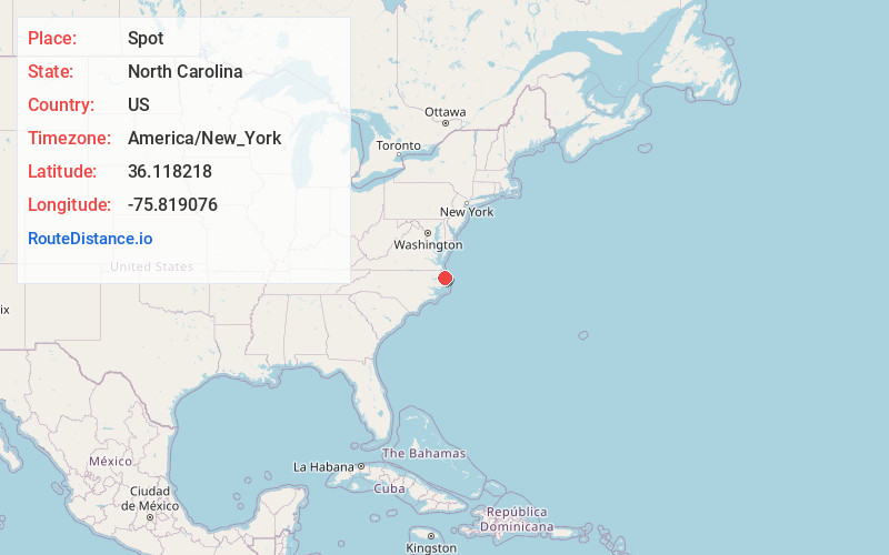 Map of Spot
