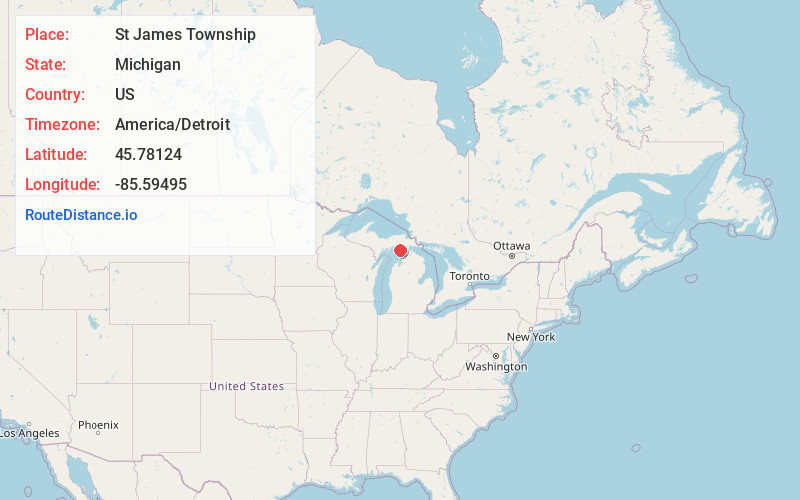 Map of St James Township
