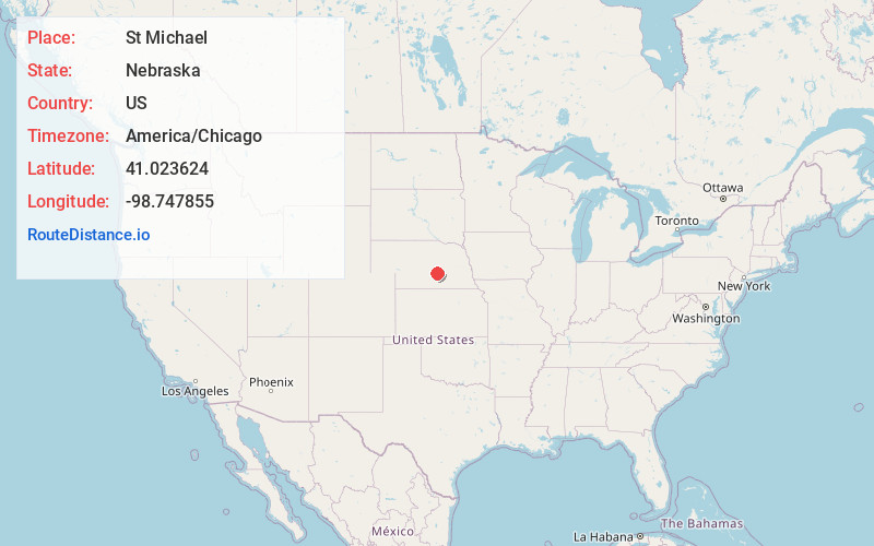 Map of St Michael