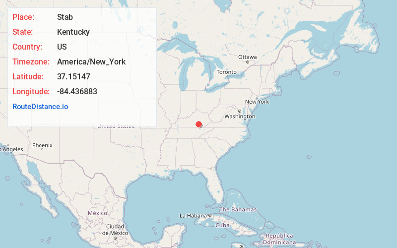 Map of Stab