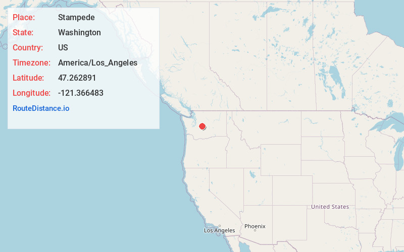 Map of Stampede