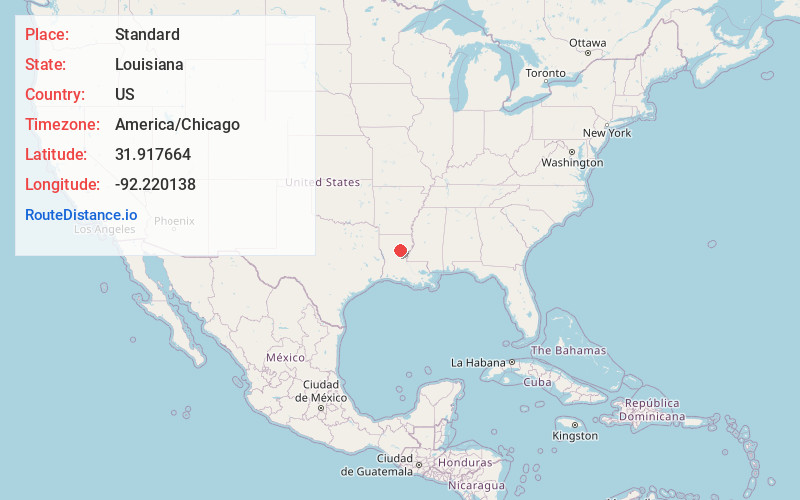 Map of Standard