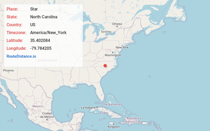 Map of Star