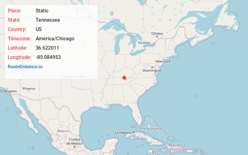 Map of Static