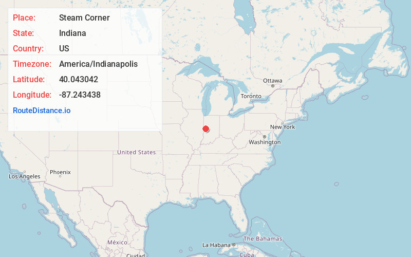 Map of Steam Corner