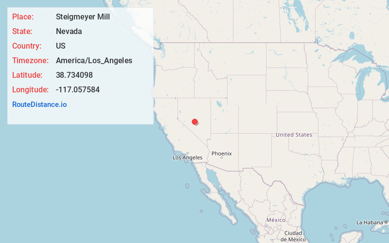 Map of Steigmeyer Mill