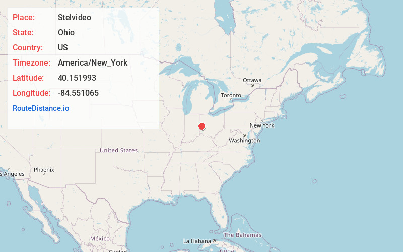 Map of Stelvideo