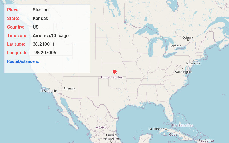 Map of Sterling
