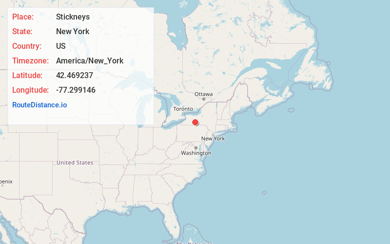 Map of Stickneys