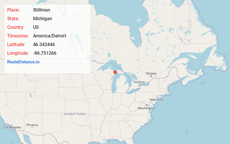 Map of Stillman