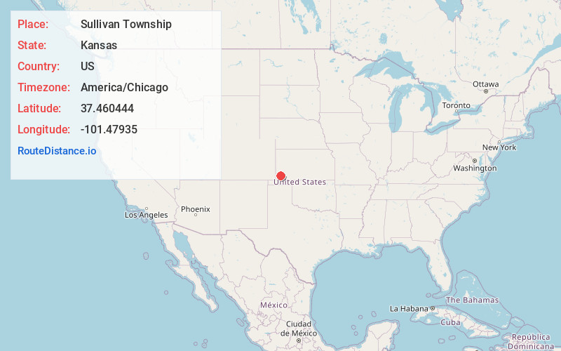 Map of Sullivan Township