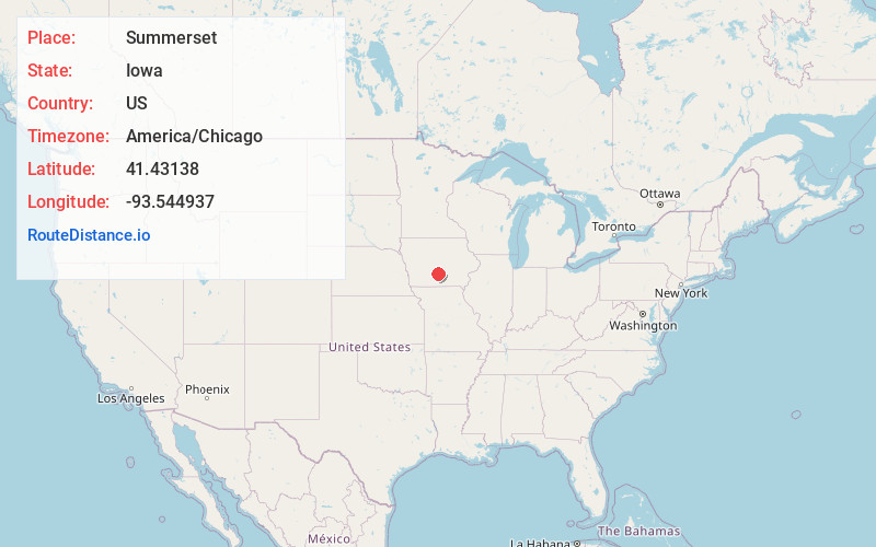 Map of Summerset