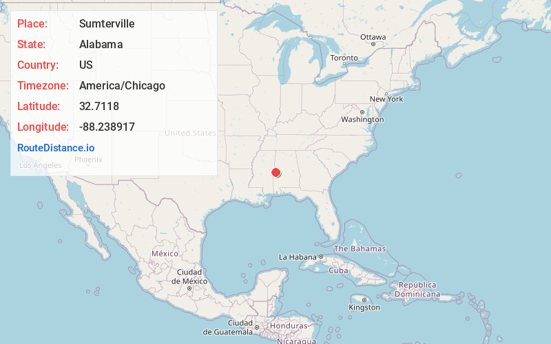 Map of Sumterville