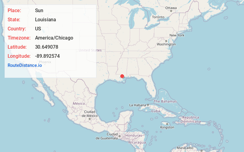 Map of Sun