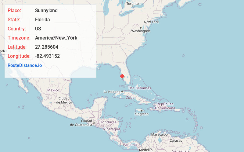 Map of Sunnyland