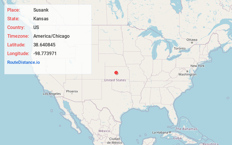 Map of Susank
