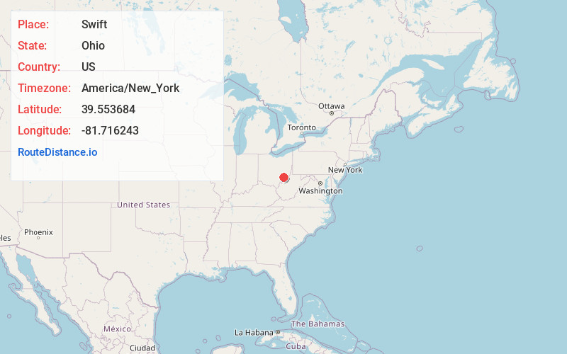 Map of Swift