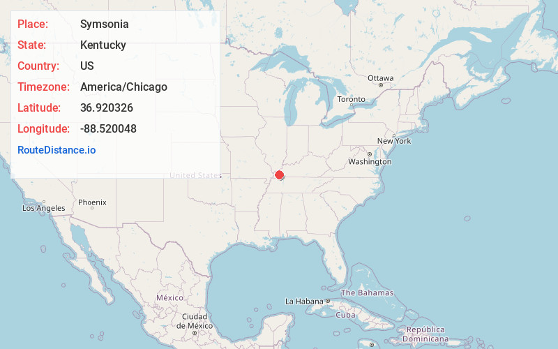 Map of Symsonia