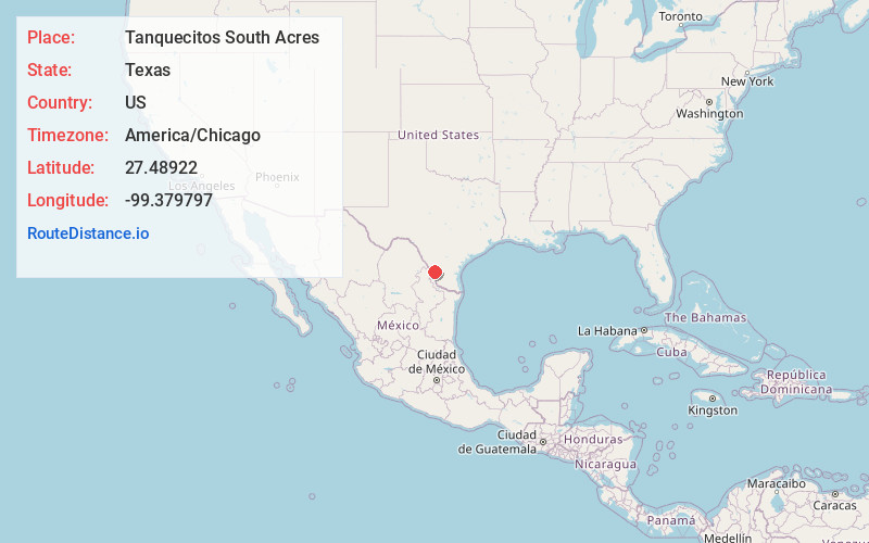 Map of Tanquecitos South Acres