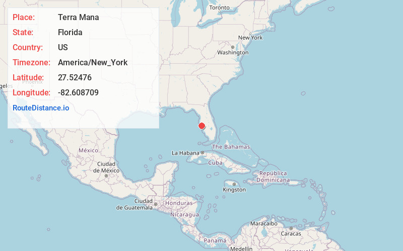 Map of Terra Mana