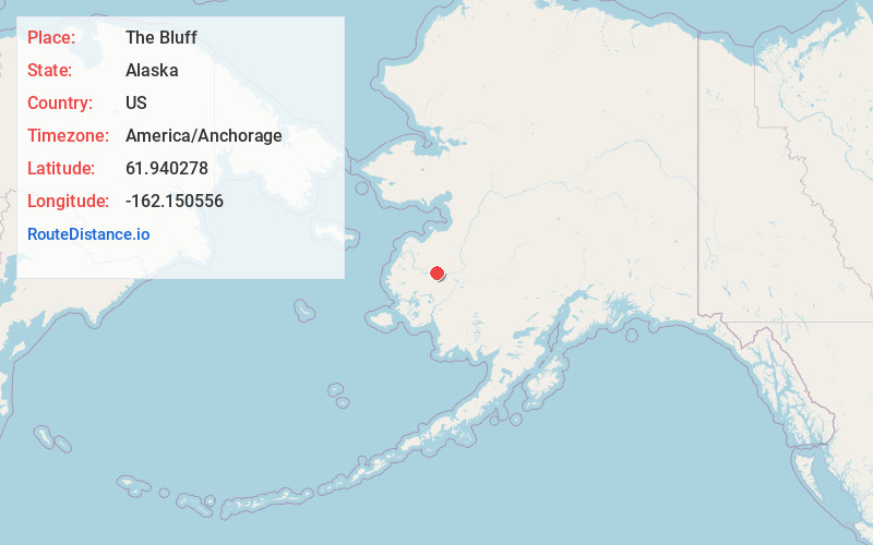 Map of The Bluff