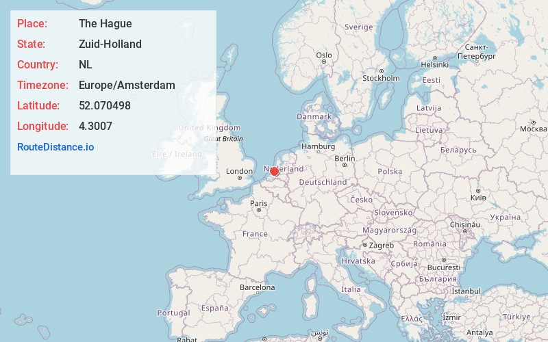 Map of The Hague