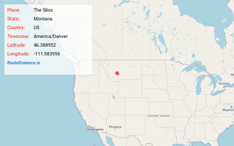 Map of The Silos