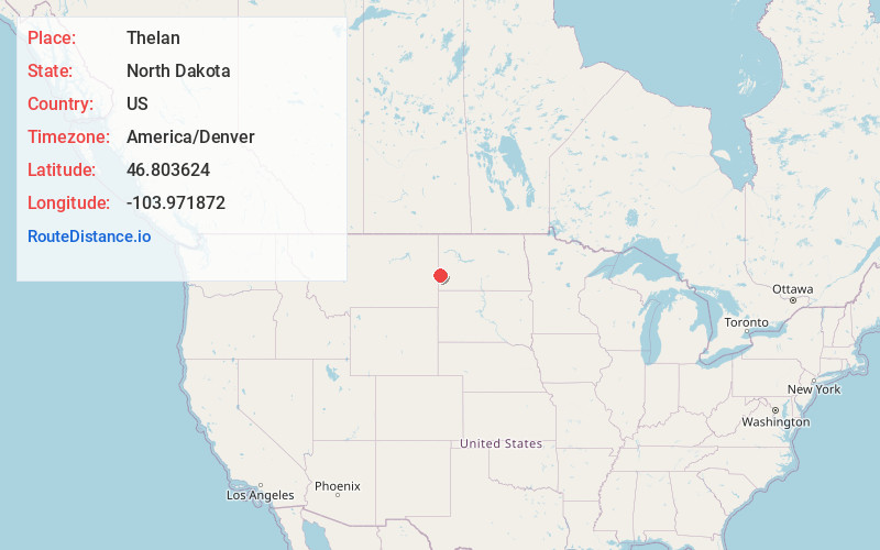 Map of Thelan