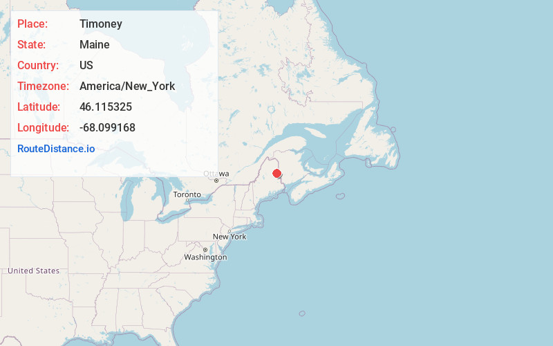 Map of Timoney