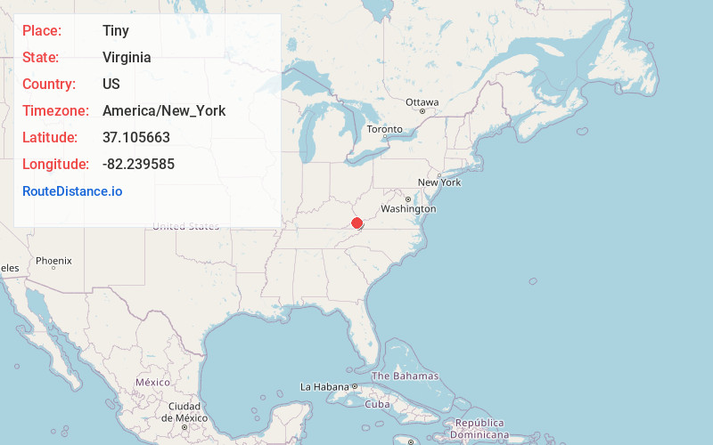 Map of Tiny