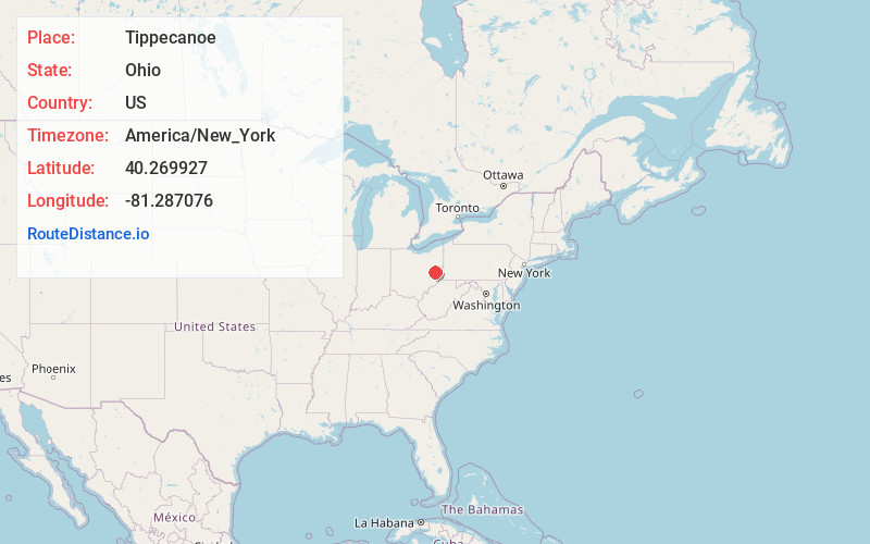 Map of Tippecanoe