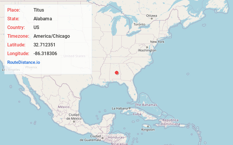 Map of Titus