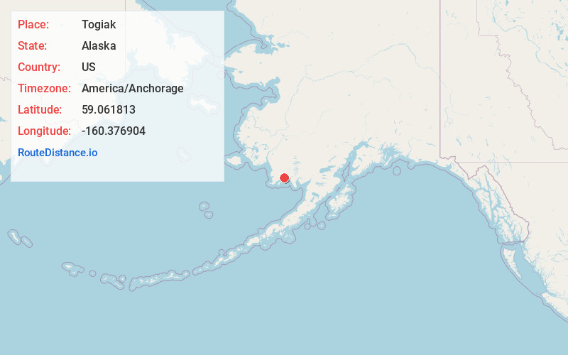 Map of Togiak